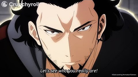Solo Leveling-GOTO RYUJI FIGHTING SUNG JINWOO(SPONSORED BY PREVIEW 2 EFFECTS)