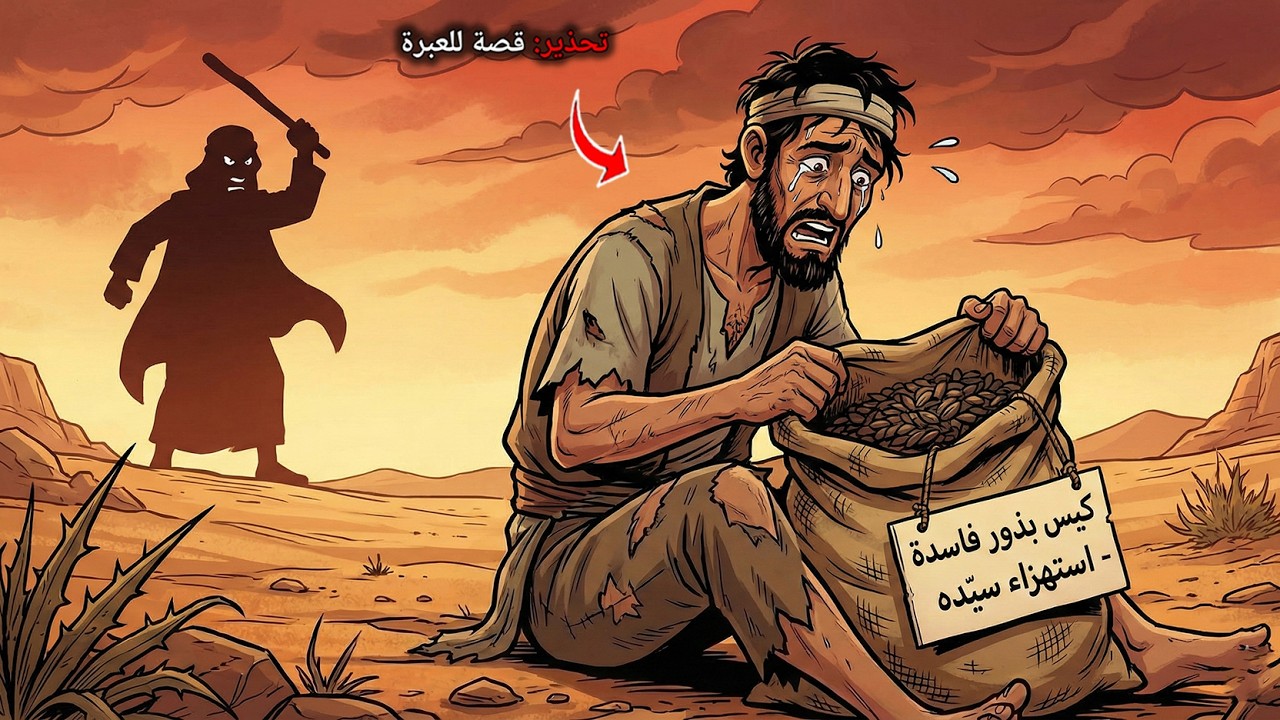 #قصة الخادم الأمين الذي طرده سيده وأعطاه 