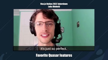 Favorite Quasar Features by Luke Diebold: Vue.js Nation 2022