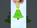 Christmas 🎄🪩✨ Glitter Art #glitter #christmas #shorts #colors #santa