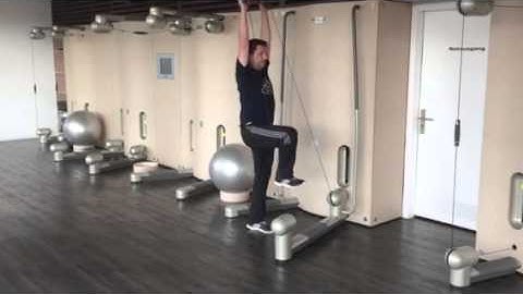 Single Leg Romanian Deadlift to Curl to Press