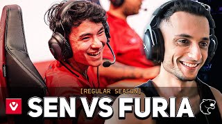 Will SEN make PLAYOFFS?! | FNS Reacts to Sentinels vs Furia (VCT 2024 Americas Stage 1) by FNS 56,379 views 3 weeks ago 45 minutes