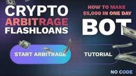 Flash Loan Arbitrage bot | How to use Flash loans Crypto [2024]