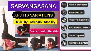How To Do In Sarvangasana And Its Variations