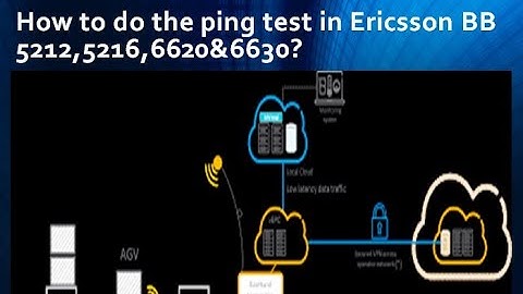 How to do the ping test of Ericsson BB 5212,5216,6620&6630 for 2G,3G,4G&5G technologies via Moshell?