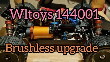 Wltoys 144001 brushless upgrade