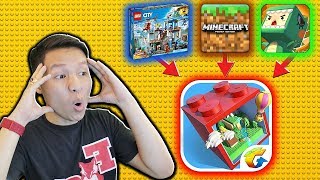 SLENDERMAN BIẾN MCPE(MINECRAFT) TRỞ THÀNH GAME MINI WORLD VÀ LEGO screenshot 3