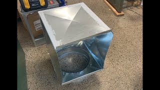 Building a HVAC Plenum Box