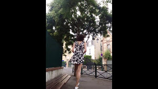 Karine En Robe Très Courte Été 2017...