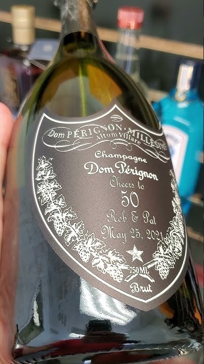 Dom perignon gift set with flutes
