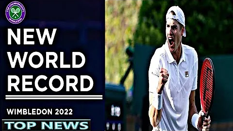 John Isner Sets Aces World Record | Wimbledon 2022 | John Isner vs Italys Jannik Sinner |