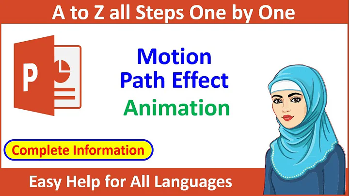 What is Motion Path Effect & How to Insert Ms PowerPoint 2013 Short Course for Beginners Lesson Wise