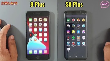 Samsung Galaxy S8 plus vs iPhone 8 plus Power on speed test comparison MST official Mobile speed