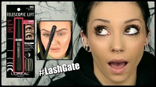 Trying THAT Mascara | L&#39;Oreal Telescopic Lift | Rant &amp; REAL Review/Demo!