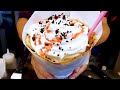 석계역 크레페 3총사!  딸기 바나나, 피자, 생크림 크레페, Amazing Skills of Making Crepes, Crepe master, Korean Street Food