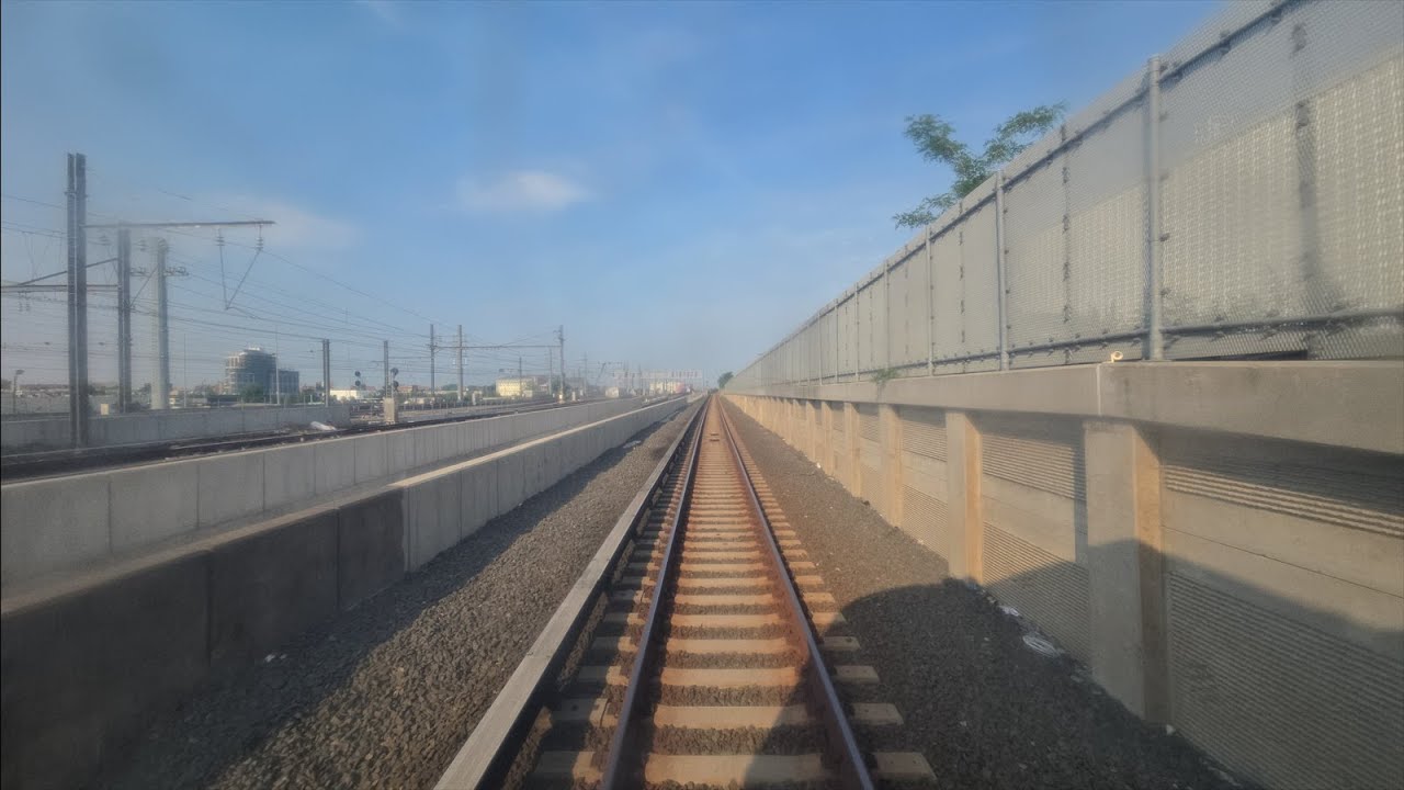 4K/60p: LIRR M3 Front Window Penn Station to Jamaica