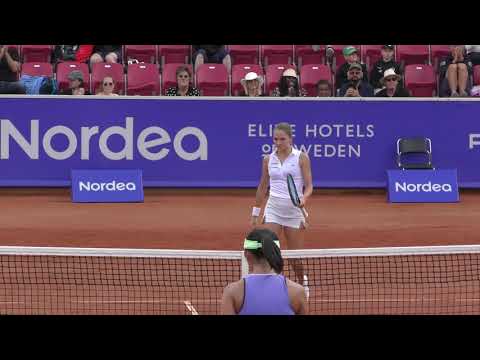 Mirjam Björklund Matchboll vs Misaki Doi, Båstad WTA-125K