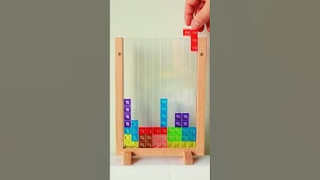 Tangram Game🔥❤️🔥 Montessori Brain Training Intelligence Building #tetris  #tangram  #shorts