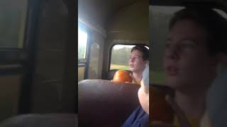 Kid Throws Pumpkin Out The Window