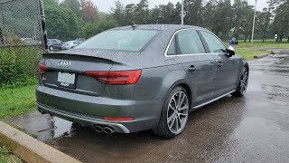 Audi S4 B9 Cold Start Exhaust Sound with High Flow Downpipe by OneSixR 419 views 1 year ago 1 minute, 48 seconds