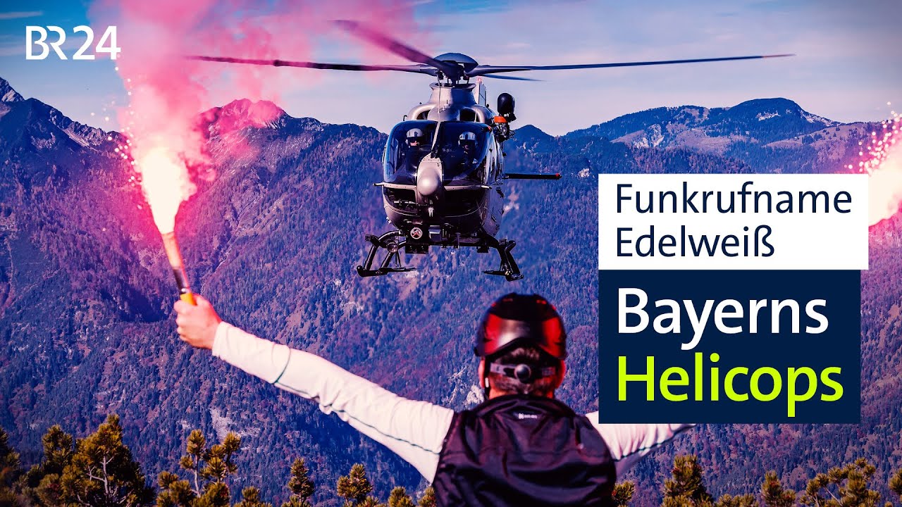 Edelweiß-Staffel: Bayerische Polizeihubschrauber im Einsatz | Abendschau Reportage | BR24