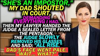 Full 68. My Dad Called Me an Impostor In Court — The Pentagon Letter Silenced the Courtroom News