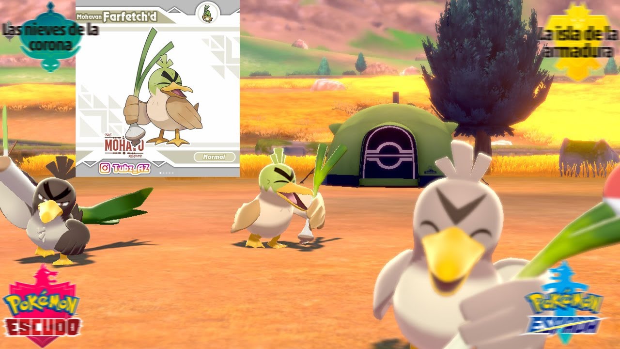 Where To Find Farfetch'd In Pokemon Sword 