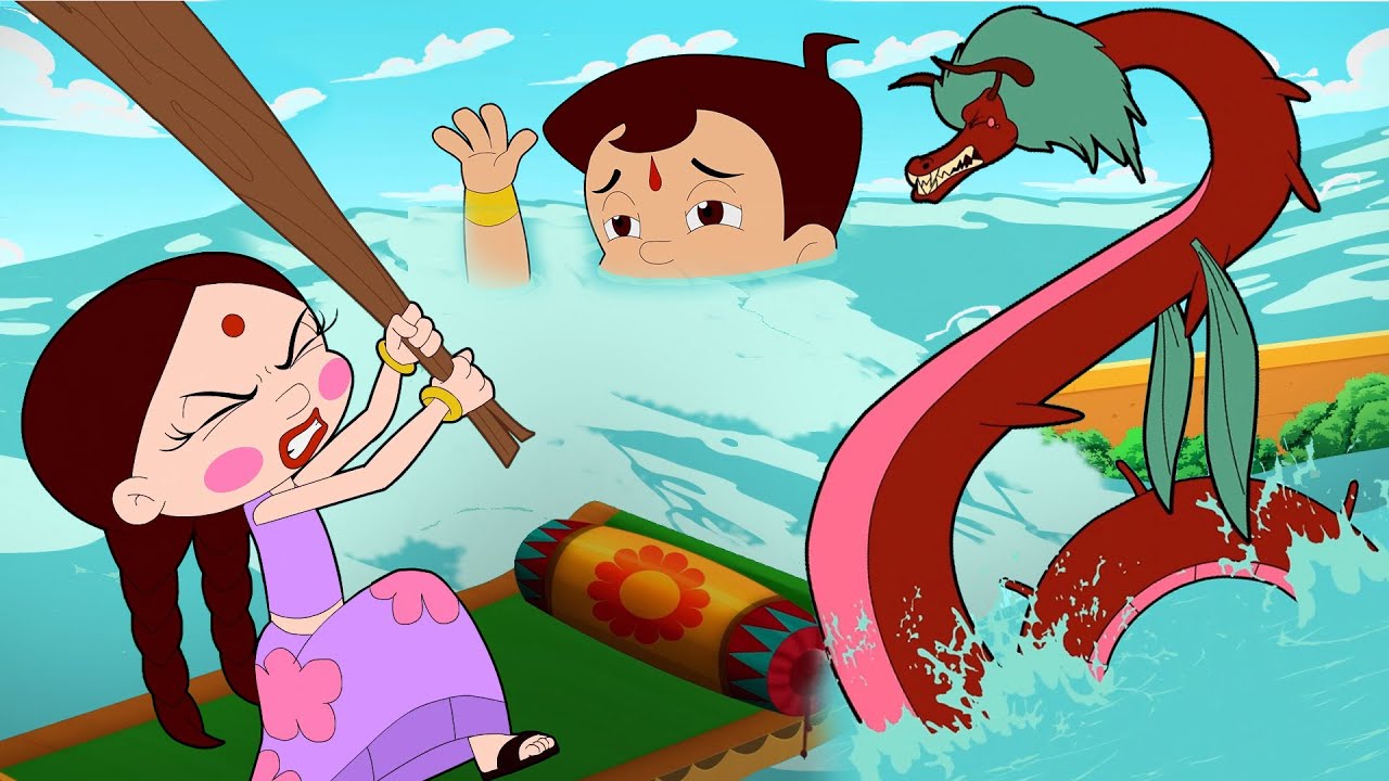 Chutki The Saviour  Chhota Bheems Heroic Dragon Rescue  YouTube Cartoon Videos for Kids