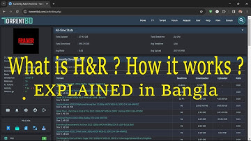 What is H&R in torrentBD ? How to maintain ? Explained || FRAIXER || #TorrenBD