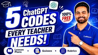 Top 5 ChatGPT Short Codes Every Teacher Should Know (Save Hours Every Week!)