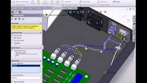 Create an elecrical route model in minutes
