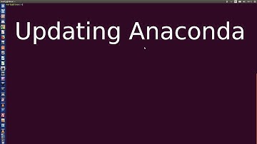 Updating Anaconda