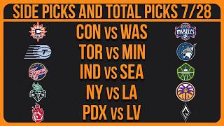 WNBA Picks Today Tuesday 7/28/26 | FREE WNBA Best Bets & Predictions