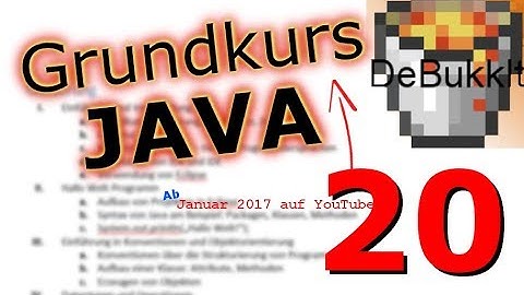 JAVA Grundkurs #20 - Website Scanner [Tutorial]