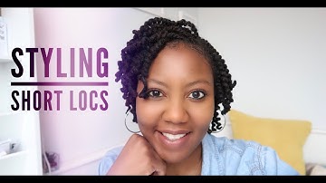 How To Make Locs Curly Using Pipe Cleaners | ALL hair types| LIFE OF NKEM
