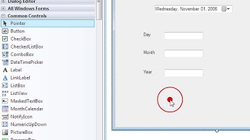 Calendar application in VB .net