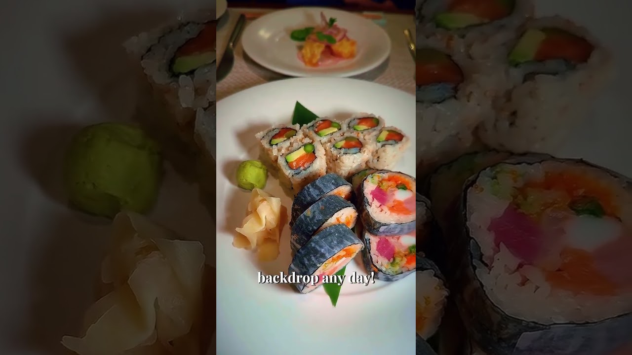 Nobu, but at sea 🌊🍣 at Umi Uma by with #CrystalAtSea . Umi Uma onboard Crystal Serenity brings