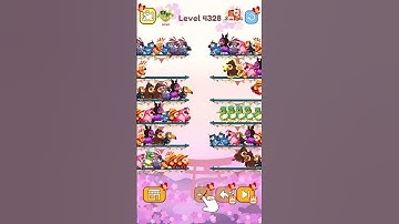 Bird Sort Color Level 4328 #games #gaming #gameplay