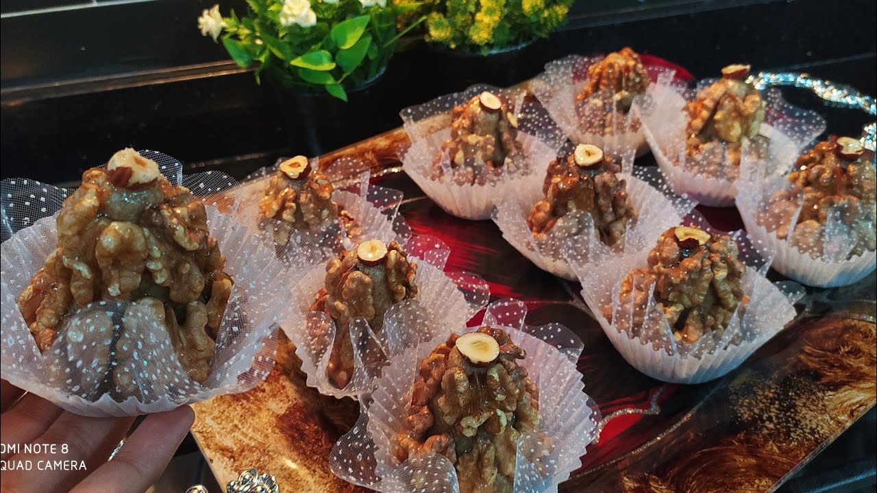 حلوة البيراميد مع أسرار نجاحها (روشي الجوز)💯