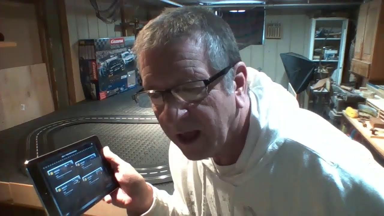 Running practice laps on GRL track 3