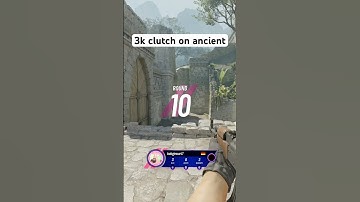 3k clutch on t-side ancient #cs2 #faceit #gaming #fyp #3k #clutch