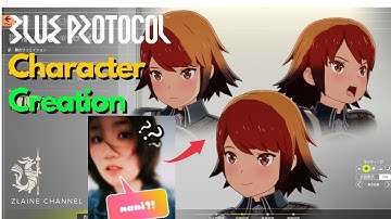 Blue Protocol - Benchmark Character Creation English Translation