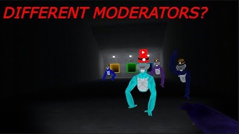 I trolled as different moderators in big scary