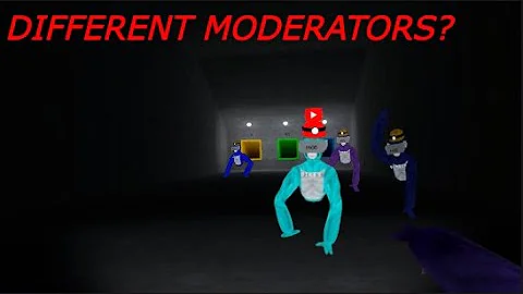 I trolled as different moderators in big scary