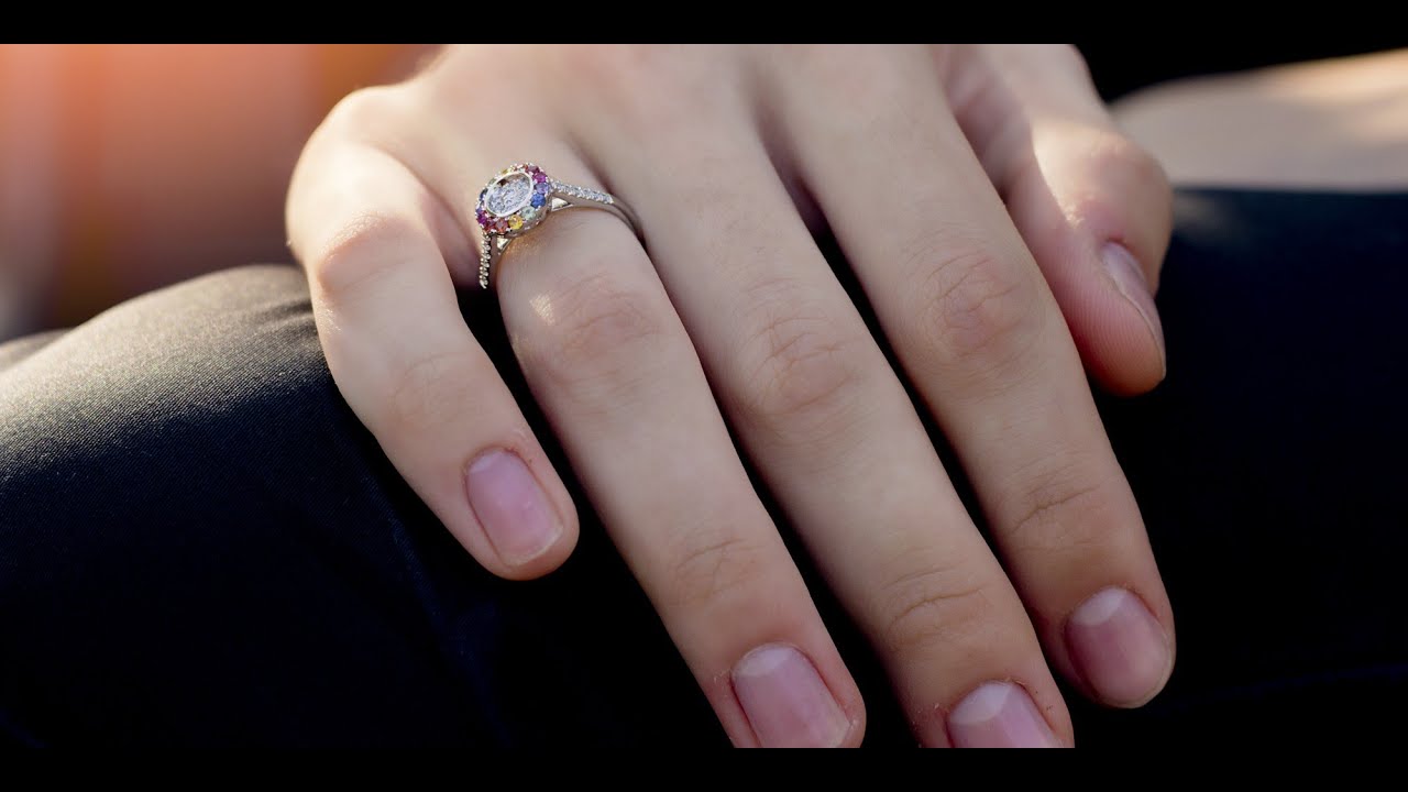 The Sydney Ring LGBT Engagement Rings by YouTube