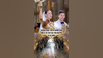 Choáng ngợp trước không gian cưới cổ tích của Tiên Nguyễn tại Đà Nẵng. #viral #wedding #trending