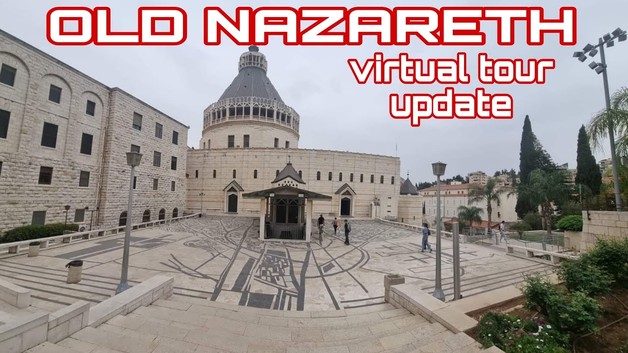 VIRTUAL TOUR AT OLD NAZARETH ISRAELnazareth israel fypシ YouTube