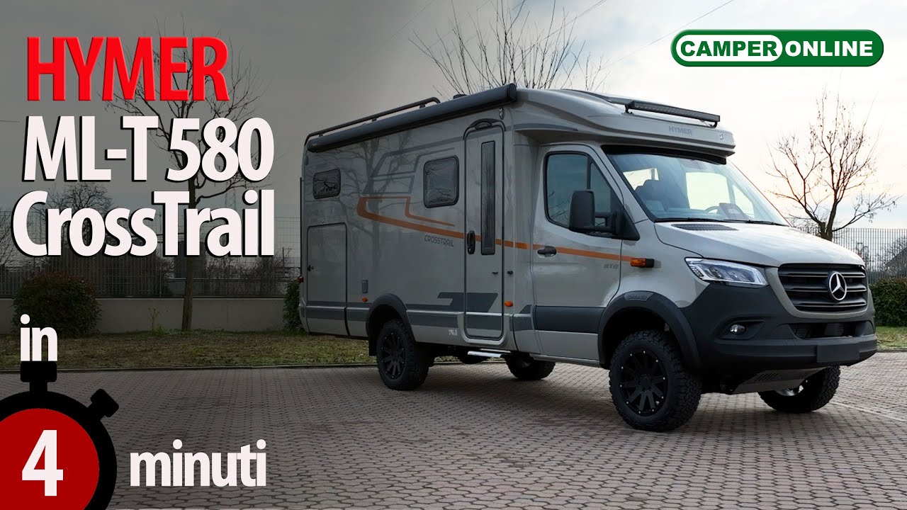 Hymer ML-T 580 CrossTrail 4x4: connotazione off-road ed elevata autonomia energetica