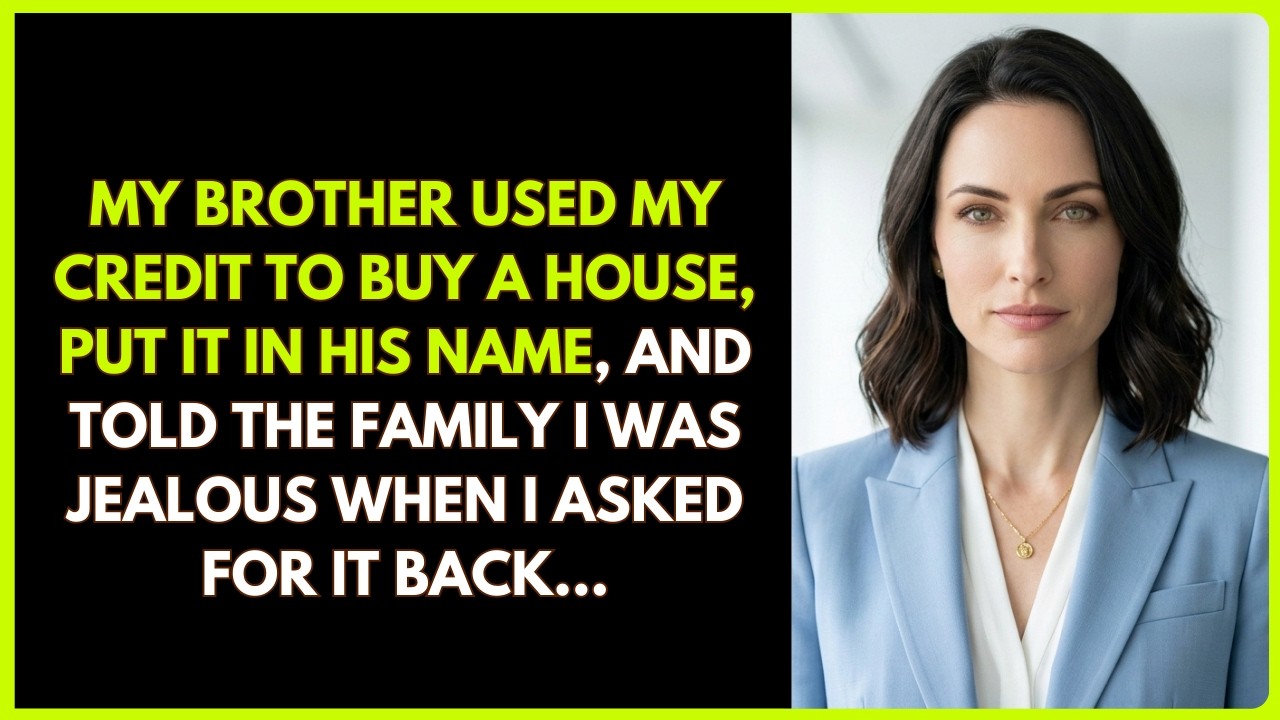 My Brother Put His Name on the House I Paid For… Then Missed the Mortgage Payment...