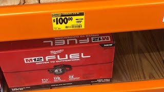 Home Depot LIVE & LOUD !!.. Milwaukee DeWalt , Makita ,Ridgid Ryobi
